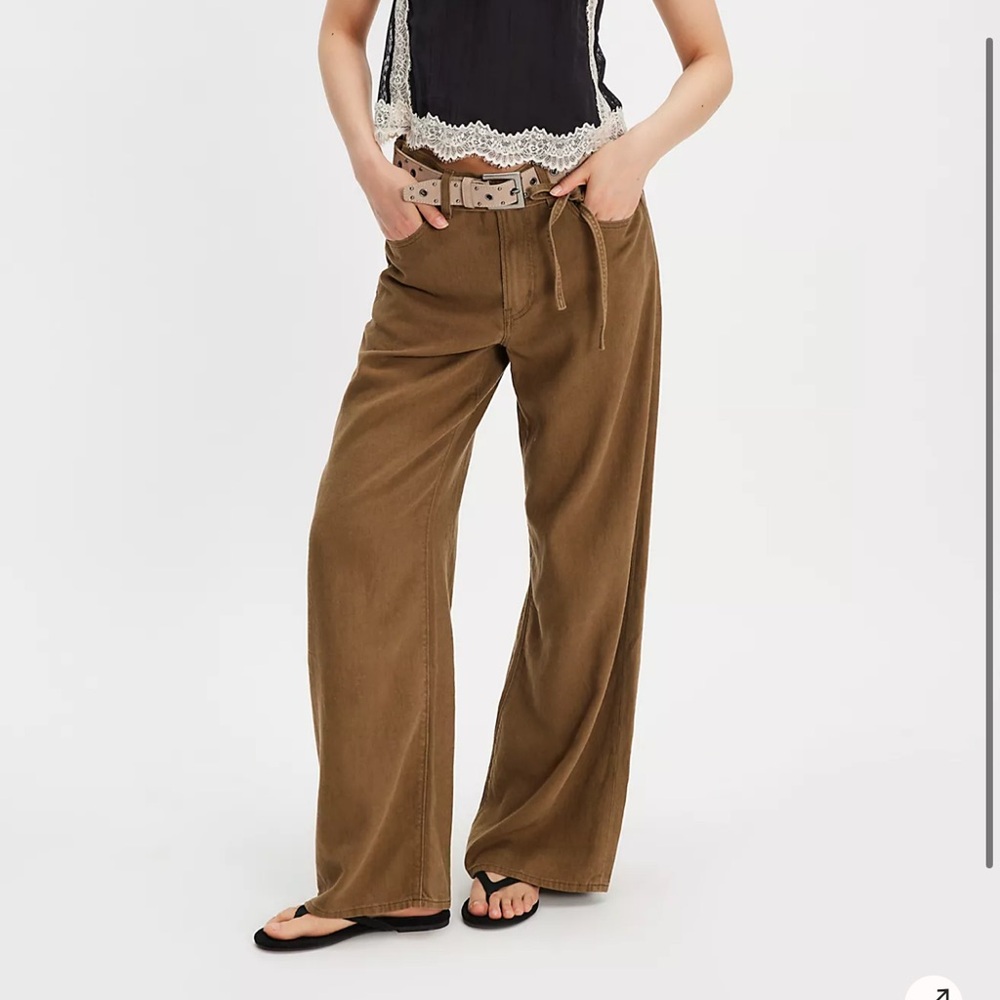 Levi’s XL Straight Linen Pants in color Capers
